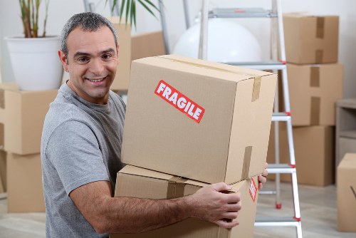 Man and van vehicle for local moving service in Denmark
