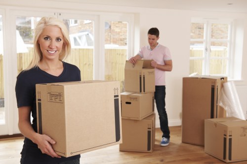 Office removal team planning a business relocation in Denmark